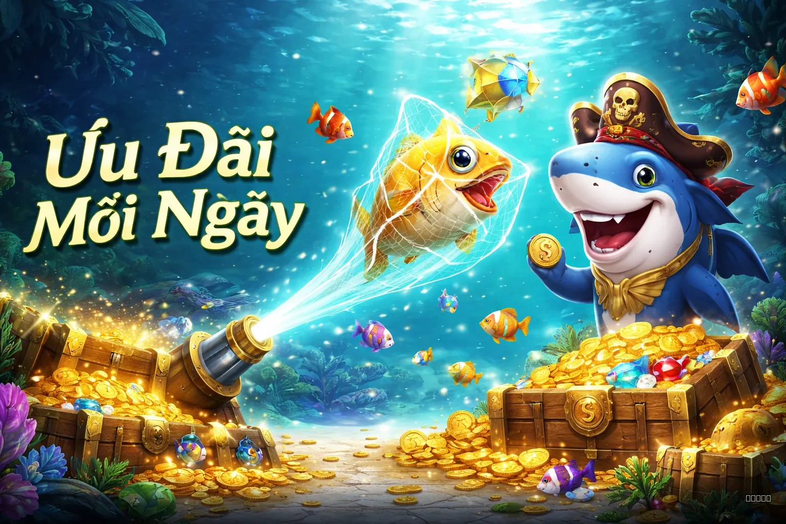 Phòng bắn cá trung cấp 789wi với cá lớn hơn